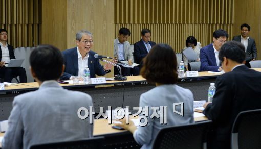 [포토]금융위, '보험설계 실무자 현장간담회' 개최