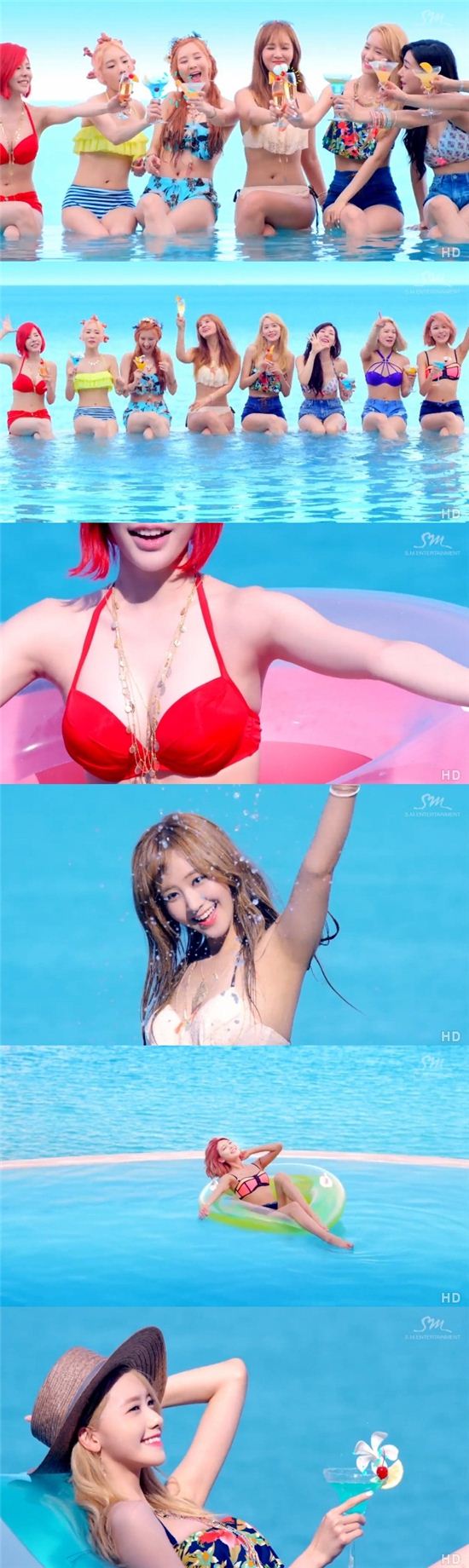 소녀시대 '파티' 뮤직비디오 캡쳐