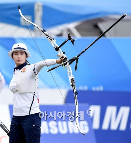 [포토]기보배, '느낌이 좋다!'