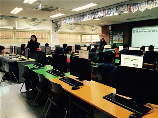 광진구 ‘2015 상반기 창의 컴퓨팅 교육 발표회’ 개최