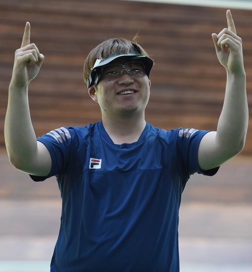 [광주 U대회]사격 남자 10m 공기권총 金…박대훈 3관왕