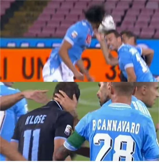 김광현 '치트 태그' 논란…네티즌 "핸드링 골 인정 클로제 보라"