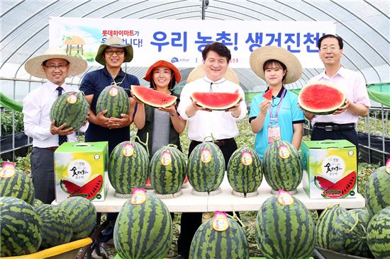 롯데하이마트, 초복 맞아 전 임직원에 수박 선물