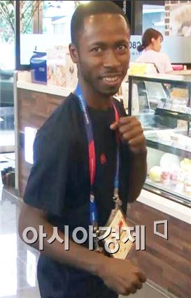 [광주U대회]알티모르 선수,“세계적인 태권도 선수 되고 싶어요”