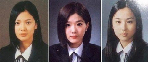 한혜진·송혜교·이진, 은광여고 3대 얼짱 '변함없는 미모'