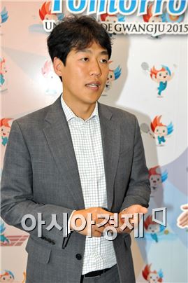 광주U대회 숨은 주역, 강수훈 2015세계청년축제 준비단장