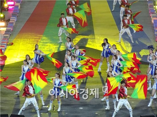 [포토]2015 광주하계유니버시아드  폐회식 문화공연