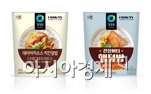 대상 청정원, '쿠킨 컵덮밥' 2종 출시
