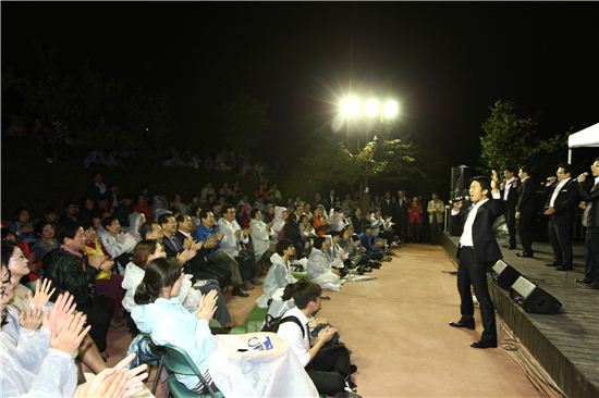 별  헤는 밤 음악회 '윤동주 시인의 언덕' 