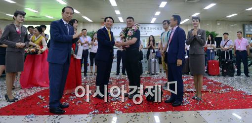 [포토]한국공항공사-아시아나, '중국 여행사 사장단 환영 행사'