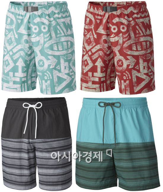 컬럼비아, 워터 쇼츠 4종 출시