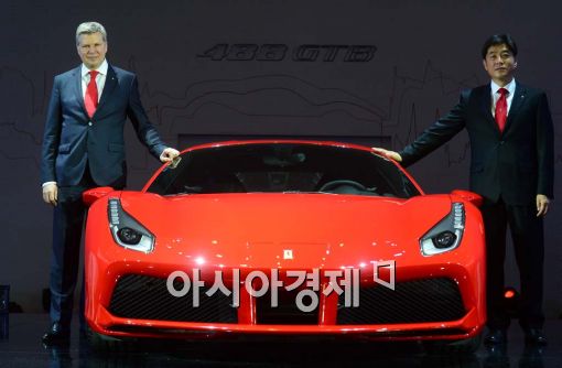 [포토]페라리 488 GTB 국내 공식 출시