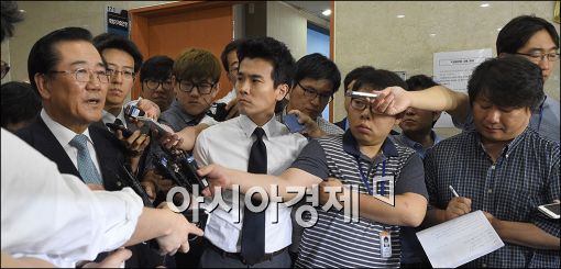 [포토]박준영 전 지사, 탈당 기자회견