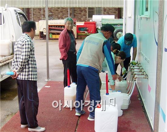 함평군, 유용 미생물 9800 농가 보급