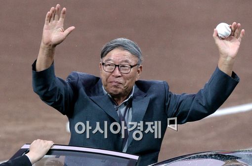 김응용 전 감독 "야구협회장 출마 선언"