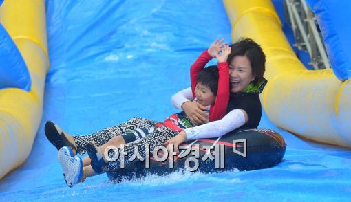 [포토]엄마랑 나랑 짜릿하게 