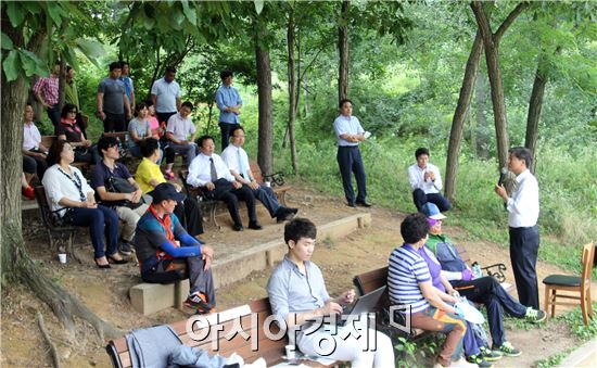 ‘천정배의 2시 데이트’ 주민들 큰 호응