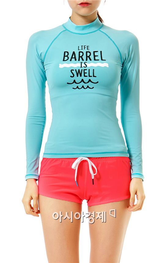 배럴, 래쉬가드 품질검사서 우수성 인정받아