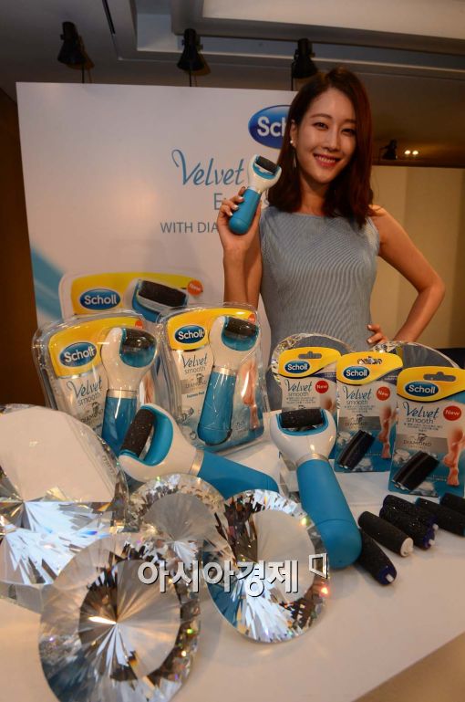 [포토]풋 케어 브랜드 숄, 신제품 선보여 