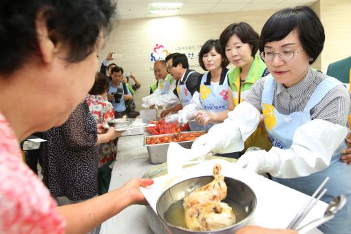 [포토]기업은행, 대전서 ‘참! 좋은 사랑의 밥차’ 후원