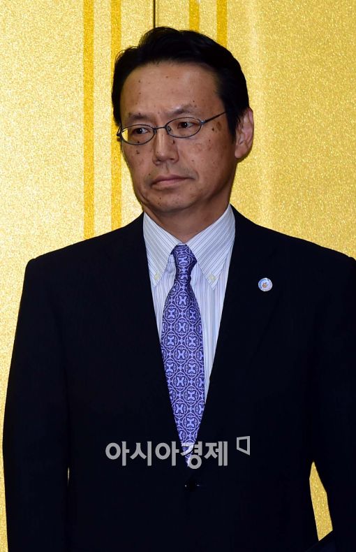 [포토]긴장하는 주한 일본 총괄영사