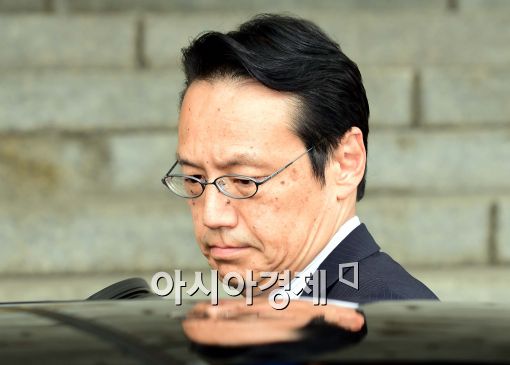 [포토]돌아가는 겐지 주한일본대사관 총괄공사