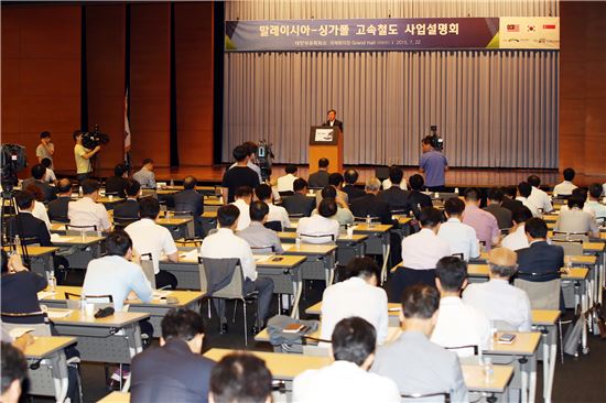 철도공단, '말레이시아-싱가폴 고속철도' 수주경쟁 본격화