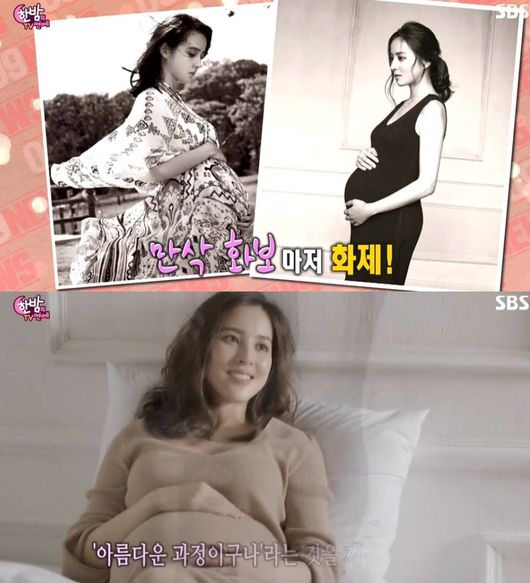 한혜진 "임신은 아름다워"…태명 '빡싱이'에 담긴 사연은?