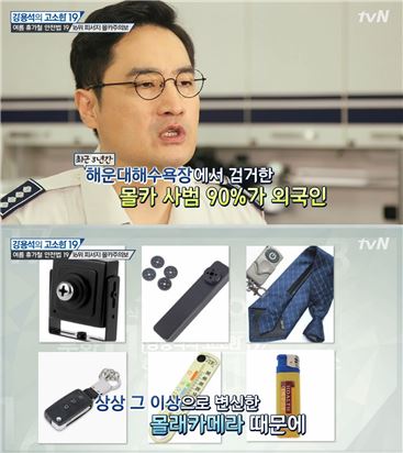 강용석'고소한 19'서 몰카 감지 비법 공개…단추·차·키도 몰카 둔갑?