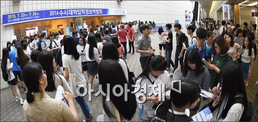 [포토]인산인해 이룬 대학입학정보박람회