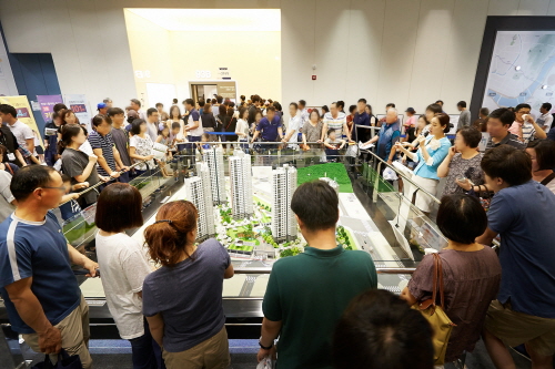 미사강변 더샵센트럴포레,주말 2만 5천명 방문 여세몰아 '23일 1순위 청약 접수'시작