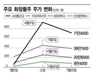 잘나가던 산성앨엔에스, 시총 5000억 증발 