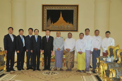 김용환 농협지주 회장, 미얀마 방문…글로벌화 첫걸음