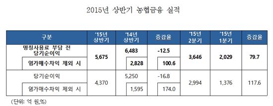 NH농협금융, 상반기 순이익 4370억…목표 손익 초과