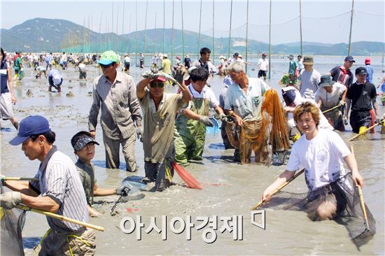 장흥군, 전통 고기잡이 ‘개막이’체험행사 개최