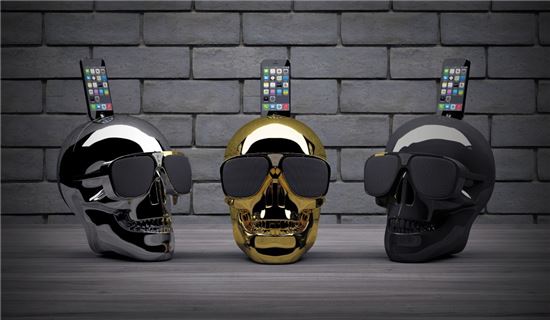 "불독·해골…개성있는 디자인 블루투스 스피커 출시" 