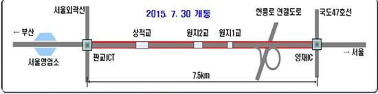 경부고속도 '달래네고개' 숨통 트인다