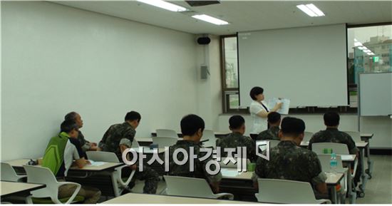 광주제대군인지원센터 “군부대 순회교육” 실시