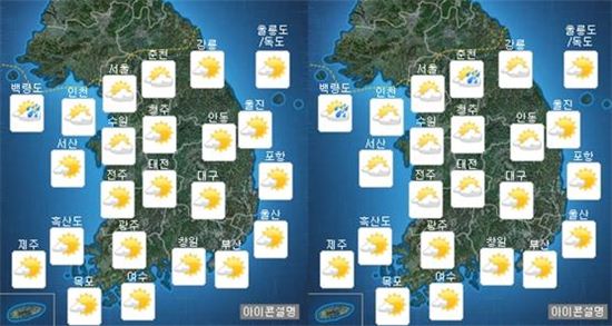 [날씨]전국 무더위 지속…중북부 오후에 소나기 