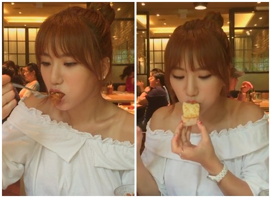 '몸짱' 예정화, 아무리 먹어도 살찌지 않는 비법은 '산소주스'