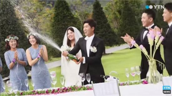 박인비·남기협 골프장 결혼식 장면 재조명…골프로 키운 사랑