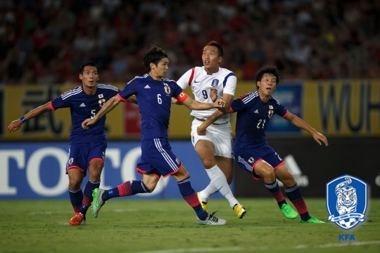한국, 동아시안컵 2차전서 일본과 1-1 무승부(종합)