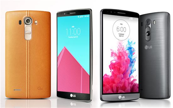 LG G4와 G3