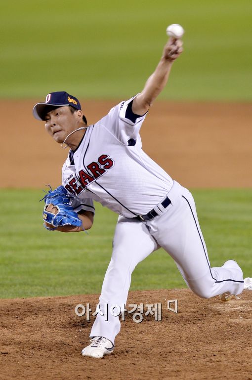 [포토]역투하는 두산 이현호