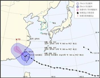 대만, 초강력 태풍 사우델로르 피해 속출…한반도는 언제?