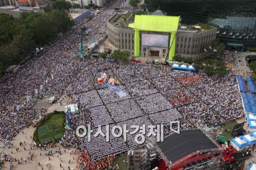 [포토]통일을 위한 기도 