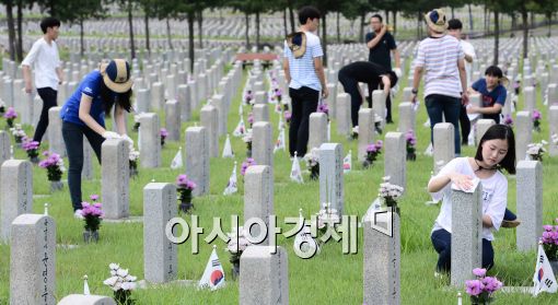 [포토]'순국열사를 생각하며…'