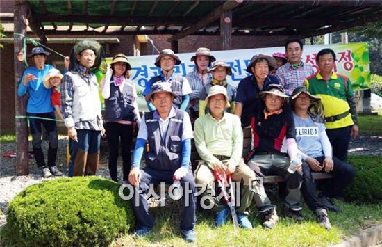 해남 조경전문가 교육생 재능기부 봉사 ‘호응’