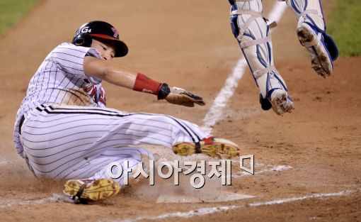 [포토]임훈, '다시 역전이야!'