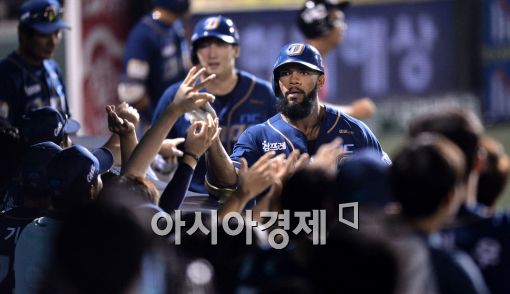 [포토]'공룡군단 타선의 중심' 테임즈
